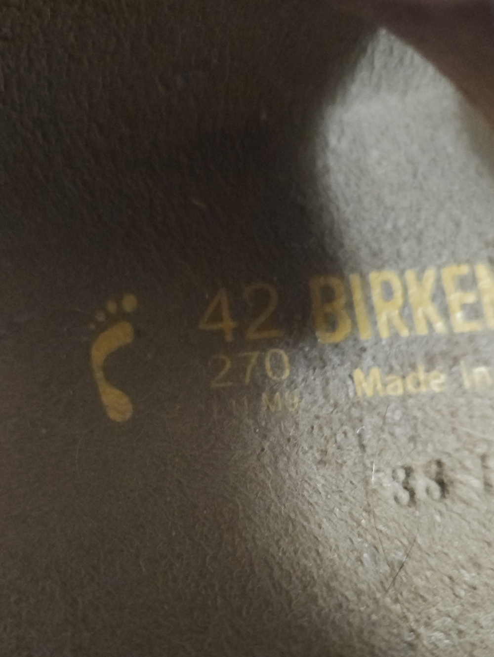 Birkenstock Womens Brown Dual-Buckle Cork Sandals - Picture 6 of 6